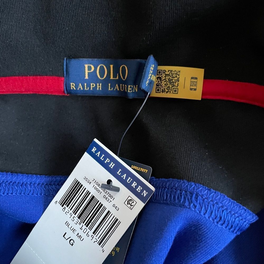 Polo Ralph Lauren 67 Alpine Racing 1/4 Zip Sweatshirt Sweater NWT Size Medium - Picture 9 of 9